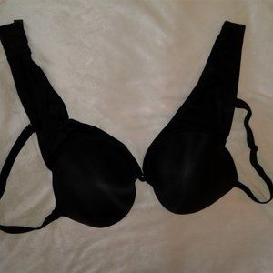VICTORIA'S SECRET, BLACK, PADDED, VERY SEXY PLUNGE, BRA SIZE 36DD